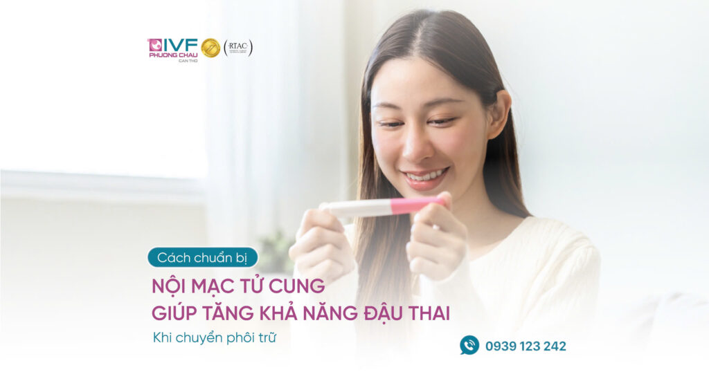 Chuẩn Bị Niêm Mạc Tử Cung Chuyển Phôi Trữ Trong Điều Trị IVF