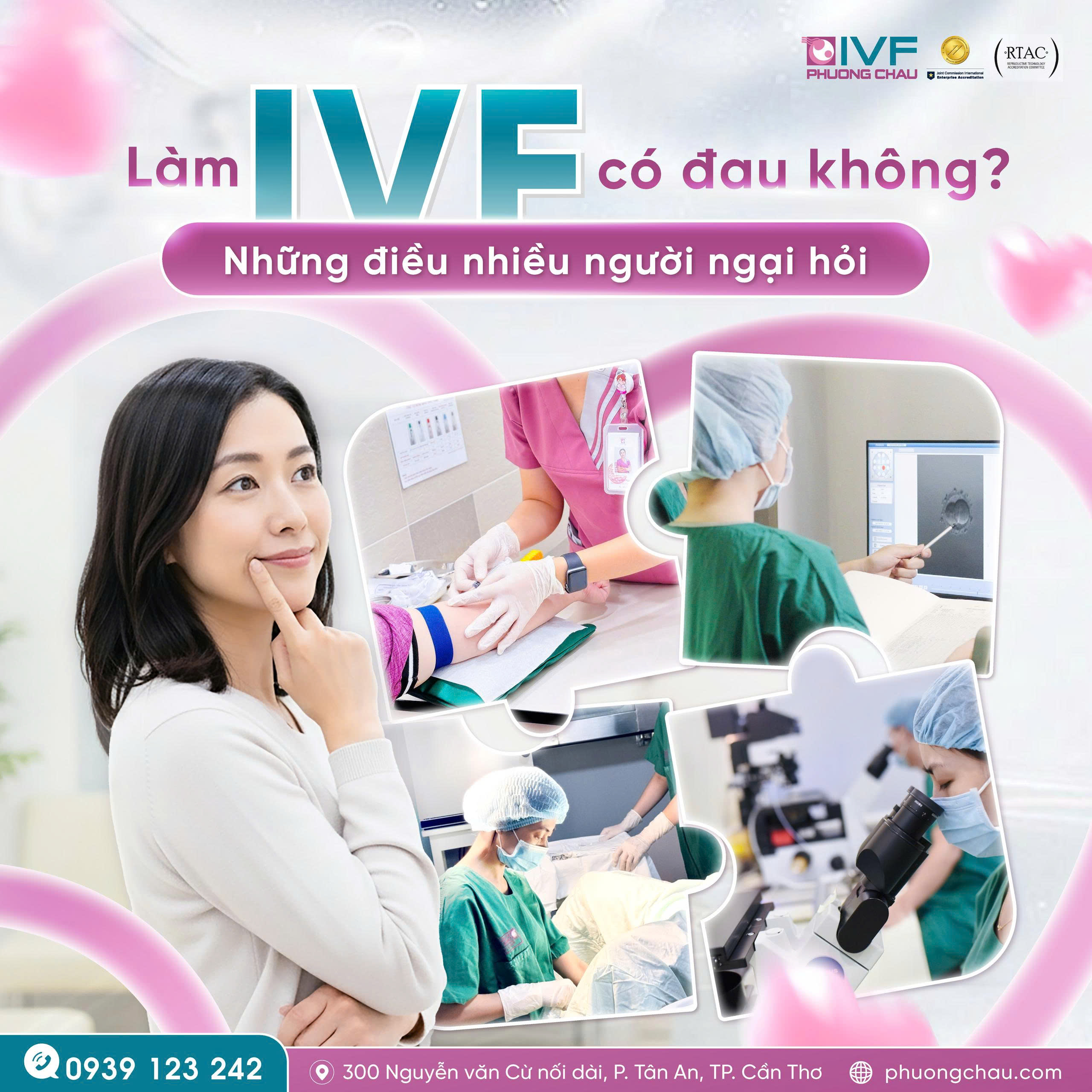 Làm IVF có đau không? Góc nhìn thực tế từ chuyên môn