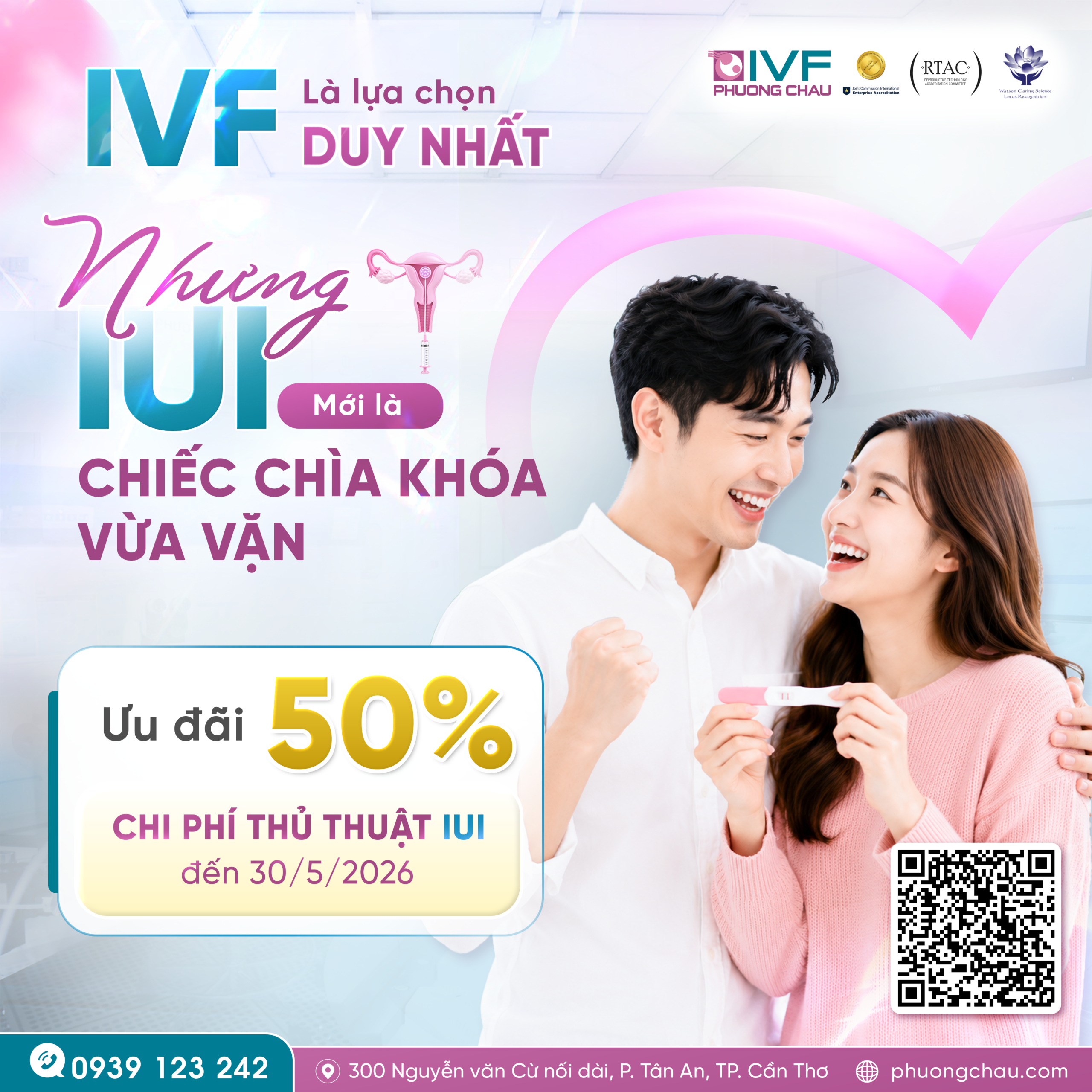 Khi IUI Là Chiếc Chìa Khóa "Vừa Vặn" Trước Ngưỡng Cửa IVF