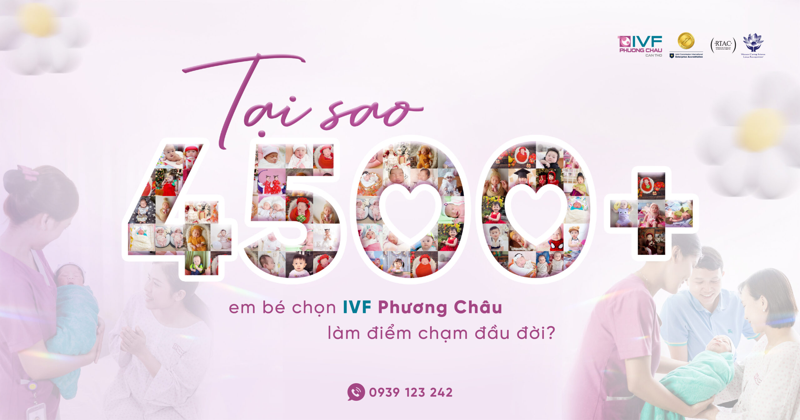 Tại Sao 4.500+ Em Bé Chọn IVF Phương Châu Làm Điểm Chạm Đầu Đời